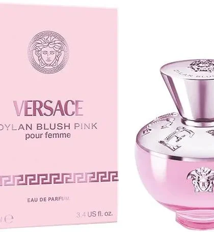 VERSACE POUR FEMME DYLAN BLUSH PINK 100ml EDP PREMIUM VERSACE POUR FEMME DYLAN BLUSH PINK 100ml EDP PREMIUM