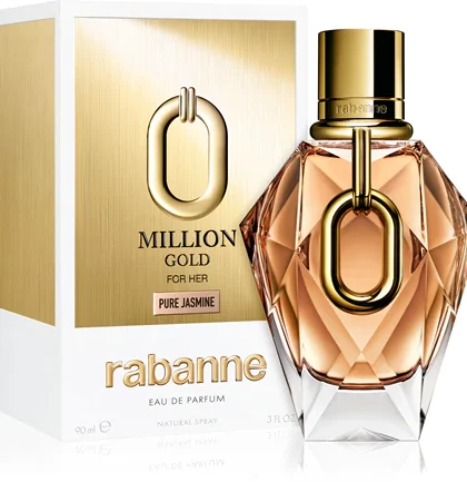 PACO RABANNE MILLION GOLD FOR HER PURE JASMINE 90ml EDP PREMIUM PACO RABANNE MILLION GOLD FOR HER PURE JASMINE 90ml EDP PREMIUM
